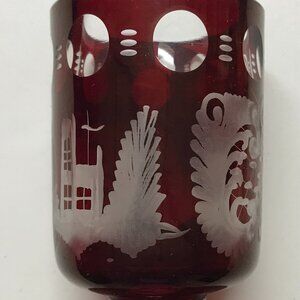 Royal Bohemia Shot Liqueur Glass antique